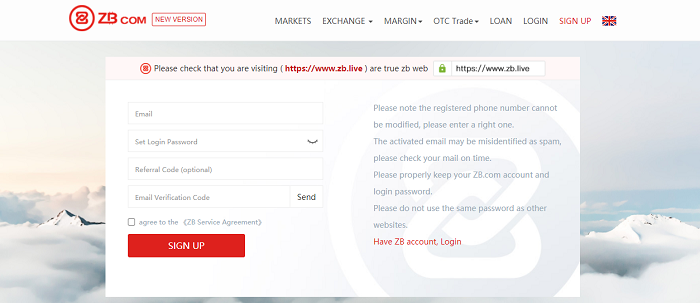 Việc đăng ký sàn ZB.COM không trải qua quá nhiều công đoạn vì vậy khiến người dùng dễ dàng đăng ký